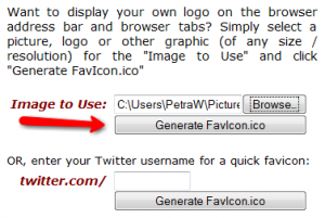 create favicon